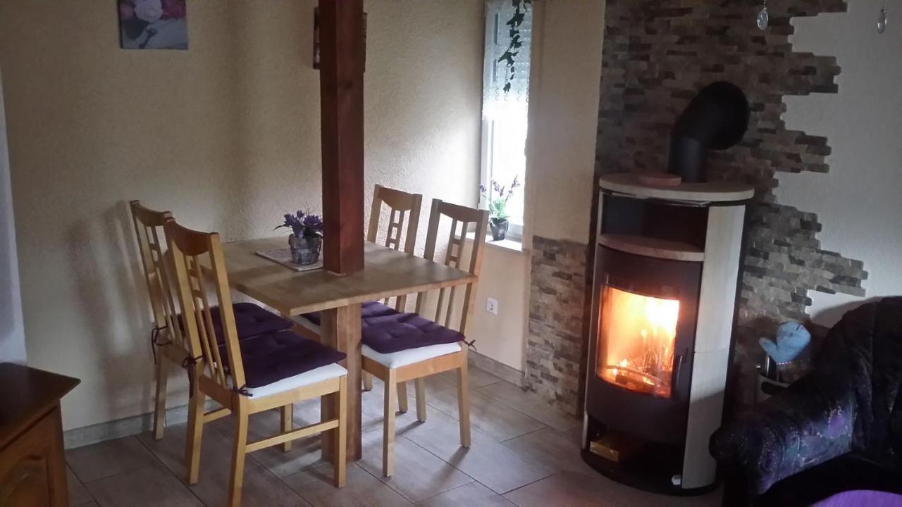 Ferienhäuser Golinski mit Kamin und umzäutem Grundstück am Neuendorfer See Alt Schadow Exterior foto
