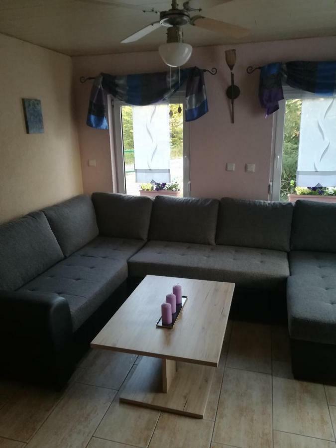 Ferienhäuser Golinski mit Kamin und umzäutem Grundstück am Neuendorfer See Alt Schadow Exterior foto